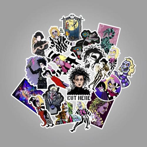 Edward Scissorhands Cartoon ( 50 Pcs )