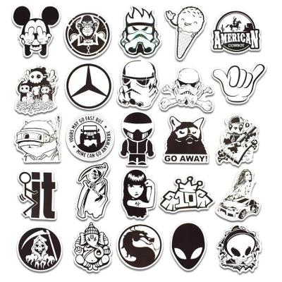 Black and white ( 100 Pcs )