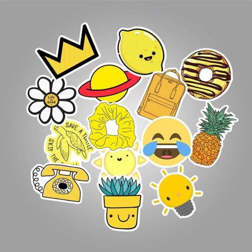 Yellow VSCO ( 50 Pcs )
