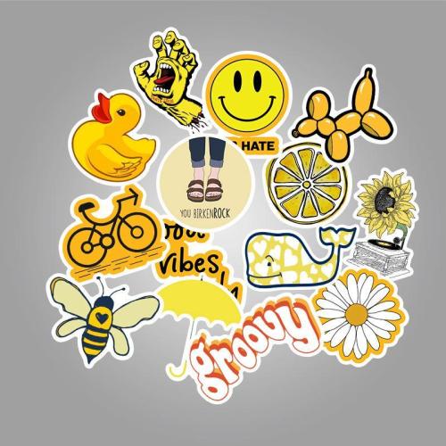 Yellow VSCO ( 50 Pcs )