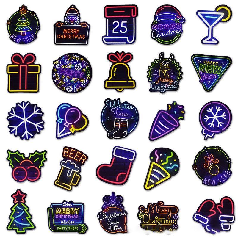 Neon Christmas ( 25 Pcs )