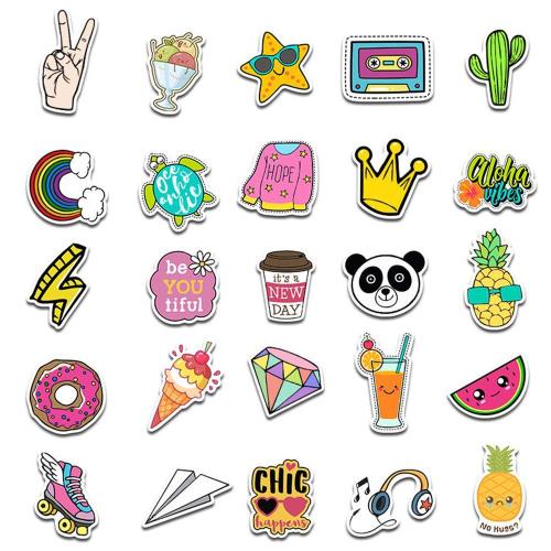 Cute VSCO Cartoon ( 50 Pcs )