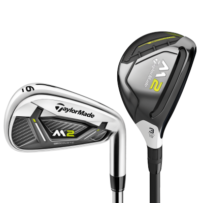 M2 2019 4,5-Hybrid, 6-PW Combo Set w/ Graphite Shafts
