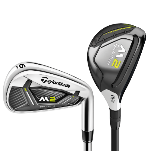 M2 2019 4,5-Hybrid, 6-PW Combo Set w/ Graphite Shafts
