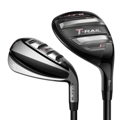 T-Rail 5-Hybrid, 6-PW, SW Women's Combo Set w/ Cobra Ultralite 50 Graphite Shafts