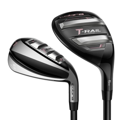 T-Rail 5-Hybrid, 6-PW, SW Women's Combo Set w/ Cobra Ultralite 50 Graphite Shafts