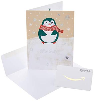 Amazon.de Geschenkkarte in Premium Grußkarte