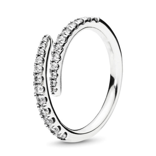 7 Styles Water Droplets Fine Finger Ring with Clear CZ Rings for Women Wedding Original Jewelry Female Wedding Gifts