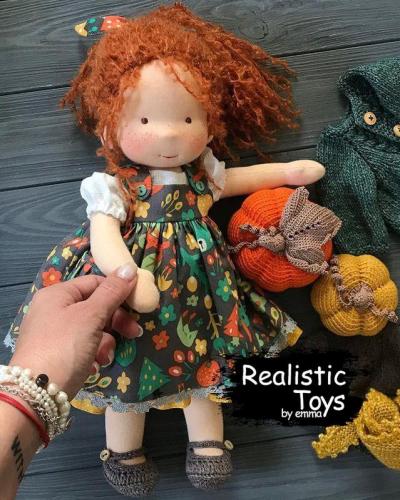 Emma Realistic Toys - Waldorf Doll Abigayle