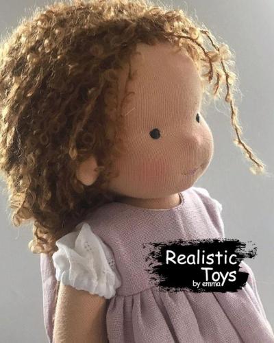 Emma Realistic Toys - Waldorf Doll Xanthe
