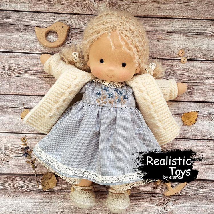 Emma Realistic Toys - Waldorf Doll Skye