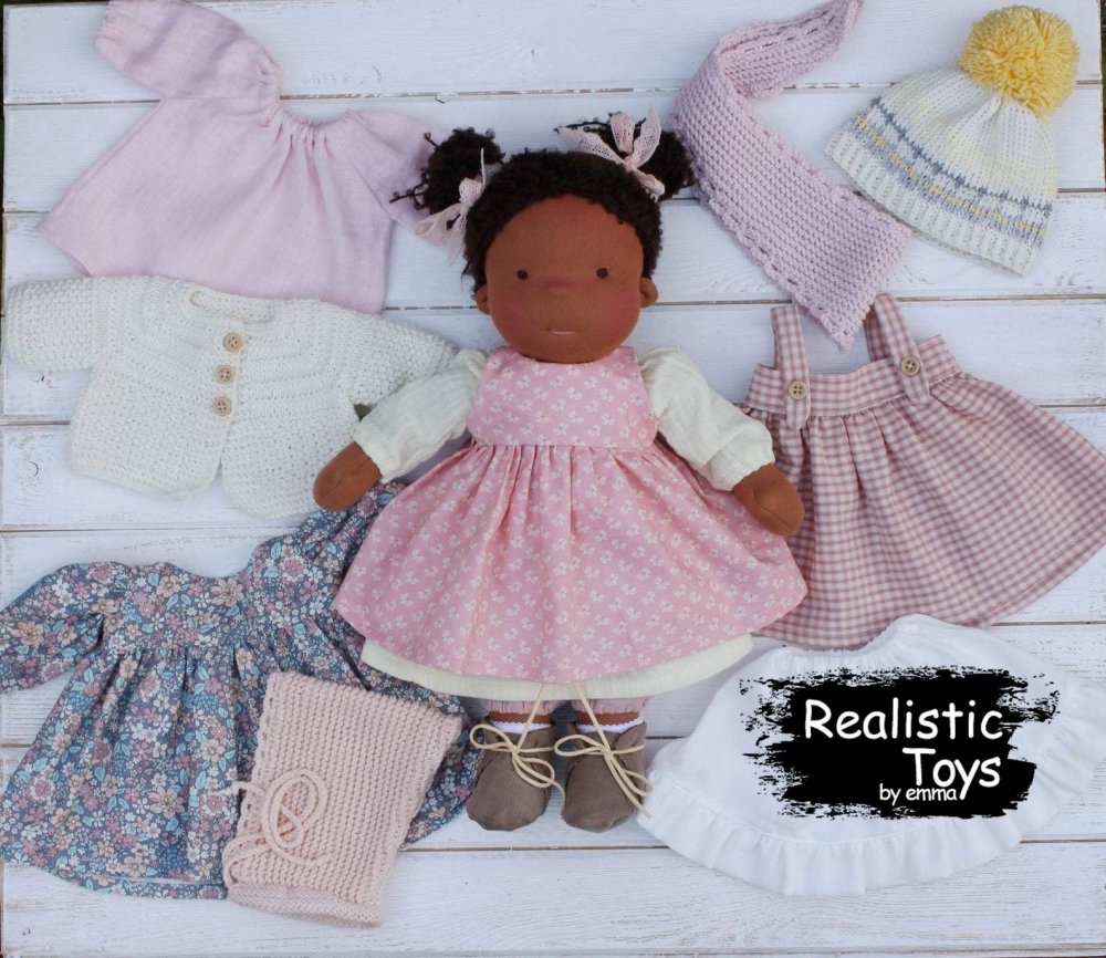 Waldorf Doll Alma With Clothes, Christmas Gift Ideas , Dolls For Toddlers