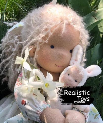 Emma Realistic Toys - Waldorf Doll Emelia