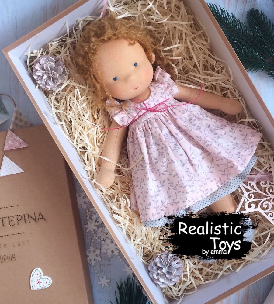Emma Realistic Toys - Waldorf Doll Dixie
