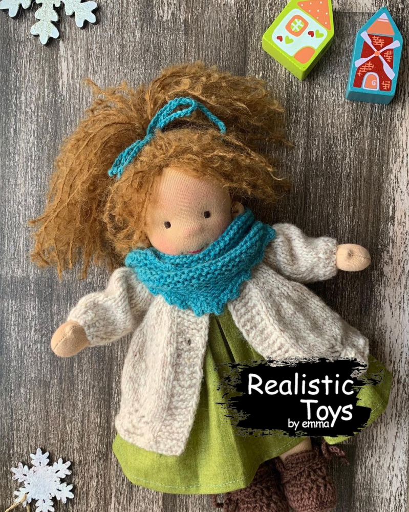 Emma Realistic Toys - Waldorf Doll Adonia