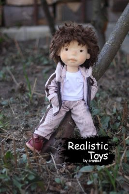 Waldorf Boy Doll Bella , Soft Baby Dolls For Infants