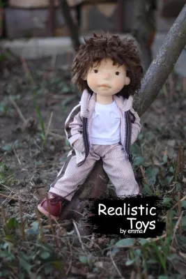 Waldorf Boy Doll Bella , Soft Baby Dolls For Infants