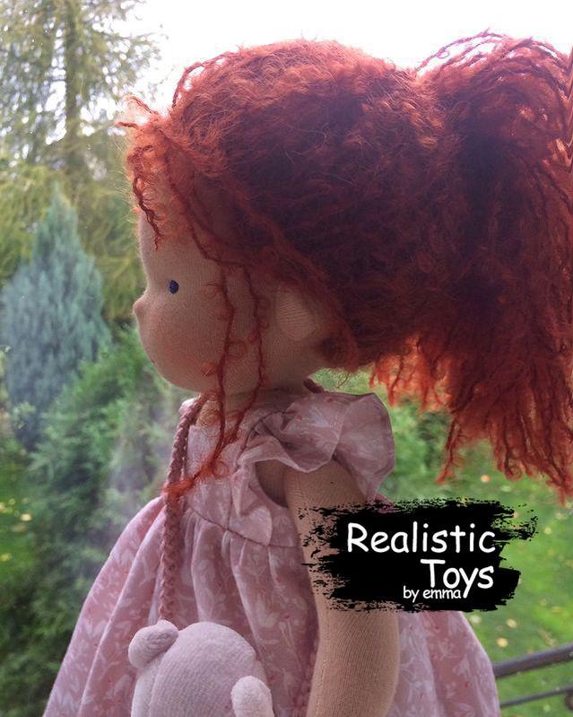 Emma Realistic Toys - Waldorf Doll Dahlia