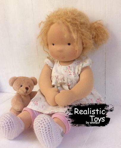 Emma Realistic Toys - Waldorf Doll Makenna