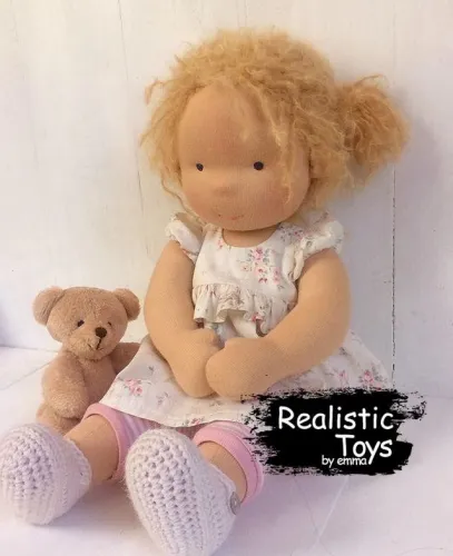 Emma Realistic Toys - Waldorf Doll Makenna