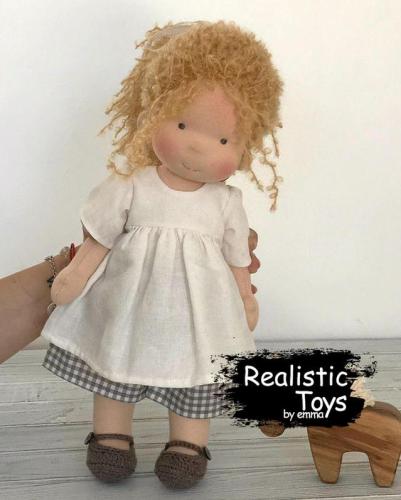 Emma Realistic Toys - Waldorf Doll Zara