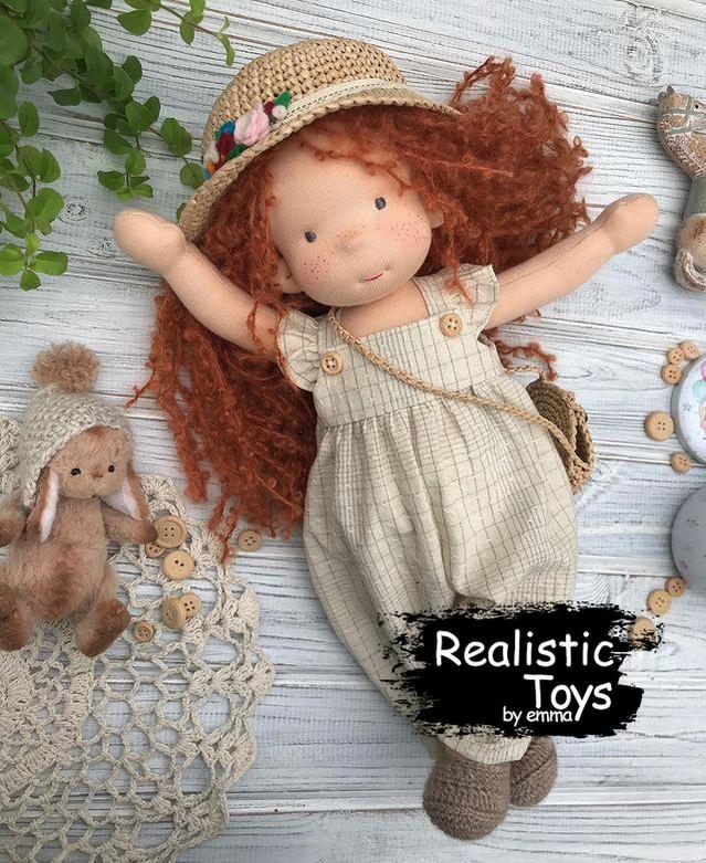Emma Realistic Toys - Waldorf Doll Aine