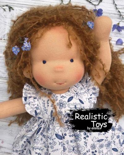 Emma Realistic Toys - Waldorf Doll Xaviera