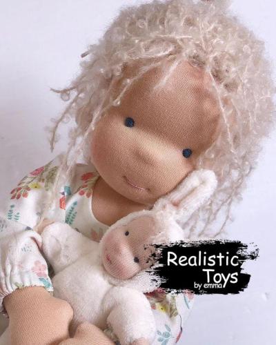 Emma Realistic Toys - Waldorf Doll Emelia