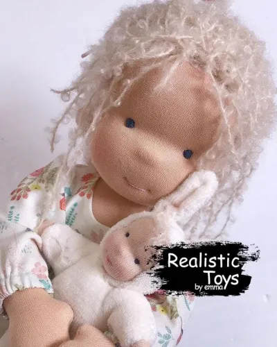 Emma Realistic Toys - Waldorf Doll Emelia