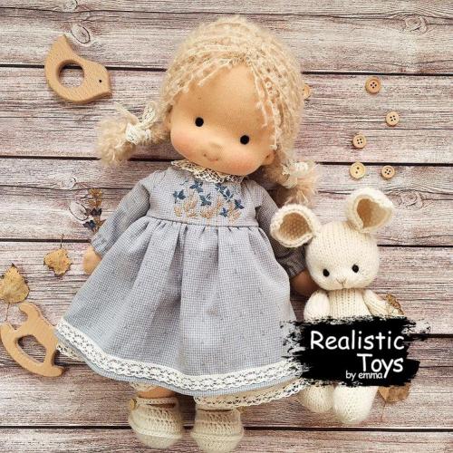 Waldorf Doll  Victoria, Soft Dolls For Babies