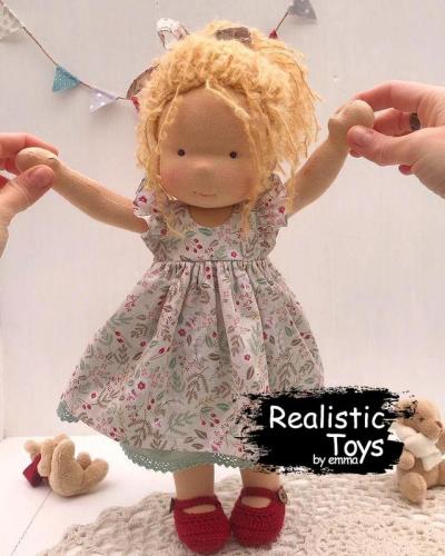 Emma Realistic Toys - Waldorf Doll Mireya