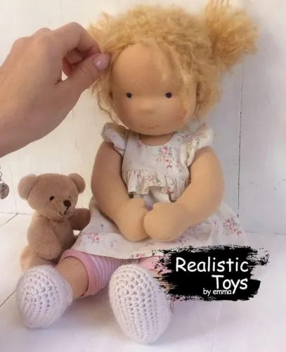 Emma Realistic Toys - Waldorf Doll Makenna