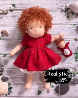 Emma Realistic Toys - Waldorf Doll Kaitlyn