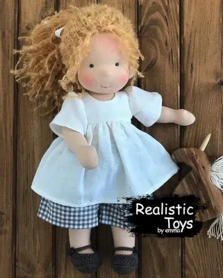 Emma Realistic Toys - Waldorf Doll Zara