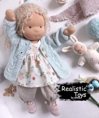 Emma Realistic Toys - Waldorf Doll Emelia