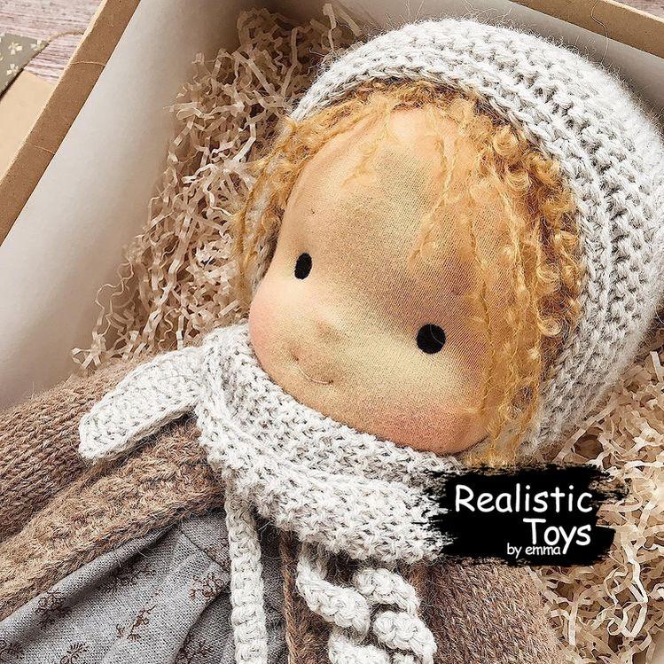 Emma Realistic Toys - Waldorf Doll Aubrey