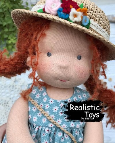 Emma Realistic Toys - Waldorf Doll Brooklyn