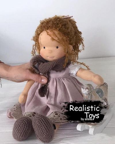Emma Realistic Toys - Waldorf Doll Xanthe