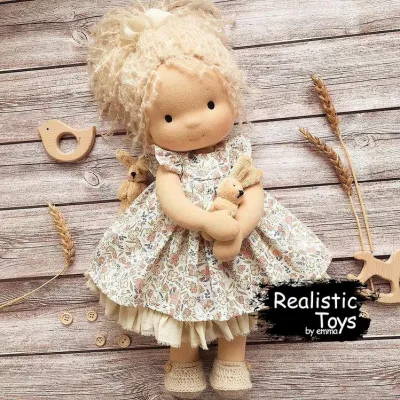 Emma Realistic Toys - Waldorf Doll Lauren