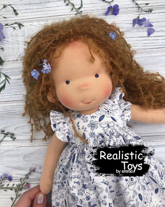 Emma Realistic Toys - Waldorf Doll Xaviera