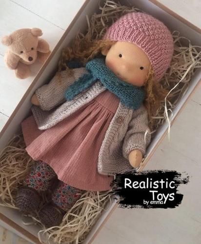 Waldorf Doll Arabella , Soft Dolls For Babies