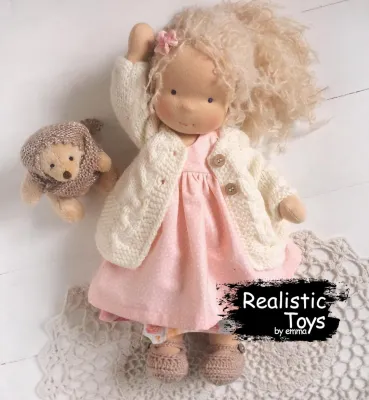 Waldorf Doll Shayna, Homemade Dolls For Sale