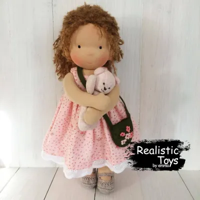 Emma Realistic Toys - Waldorf Doll Leticia