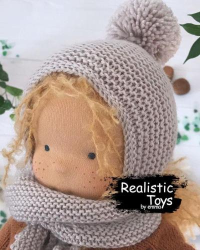 Emma Realistic Toys - Waldorf Doll Kennedy
