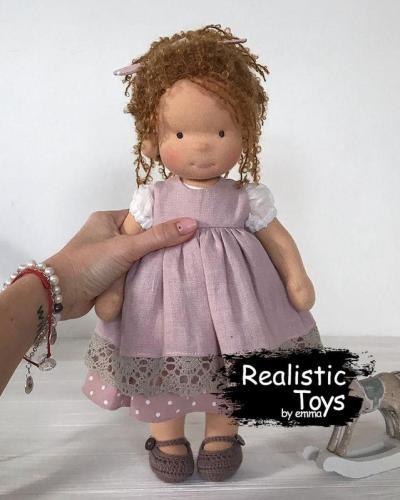 Emma Realistic Toys - Waldorf Doll Xanthe