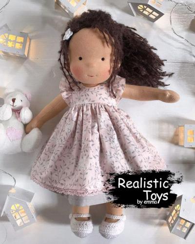 Emma Realistic Toys - Waldorf Doll Emmy