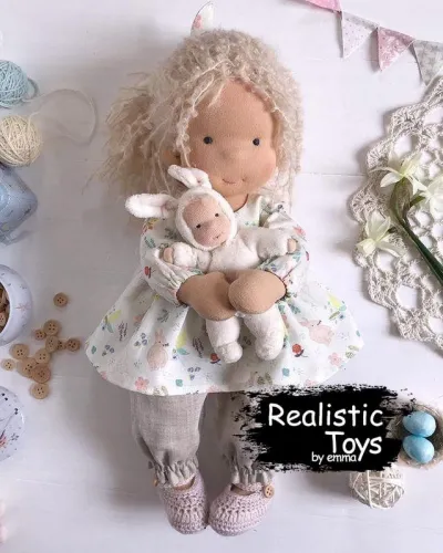 Emma Realistic Toys - Waldorf Doll Emelia