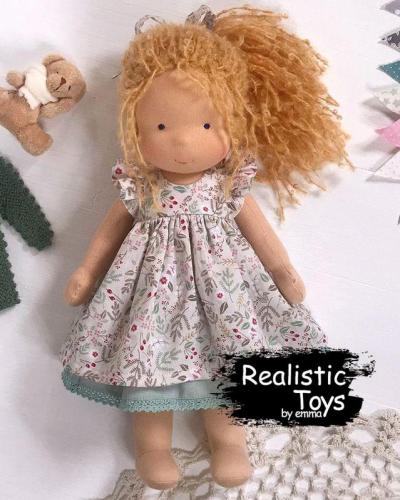 Emma Realistic Toys - Waldorf Doll Mireya