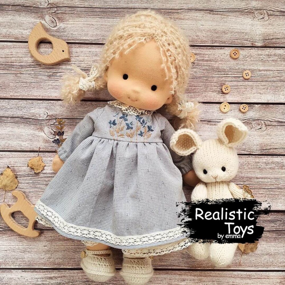 Emma Realistic Toys - Waldorf Doll Skye