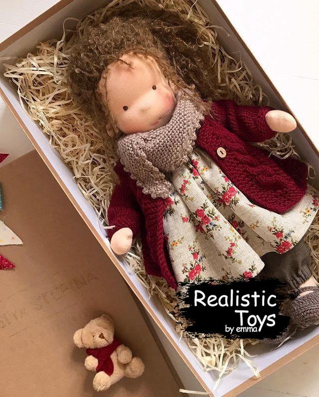 Emma Realistic Toys - Waldorf Doll Octavia